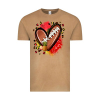 Vintage Camel fruits and football heart Vintage Tee - Zillion Design Studio