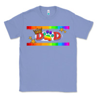 Colony Blue lgbtq dad  libbey glass Classic Tee - HRA Design Shop