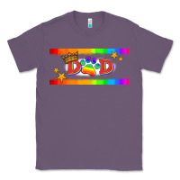 Lavender lgbtq dad  libbey glass Classic Tee - HRA Design Shop