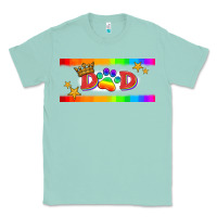 Seafoam lgbtq dad  libbey glass Classic Tee - HRA Design Shop
