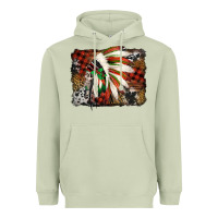 Matcha indian headdress christmas Heavyweight Hoodie - Jasminsmagicworld