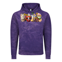 Cloud Purple farm animals coffee cups Vintage Hoodie - texasbilliewilder