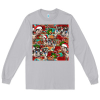 Moon Dust christmas pig  aztec Long Sleeve Tee - FaDigitalArtStudio