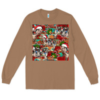 Toasted Coconut christmas pig  aztec Long Sleeve Tee - FaDigitalArtStudio