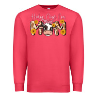 Cardinal holy cow i'm mom Premium Sweatshirt - MaliasSmallBusiness