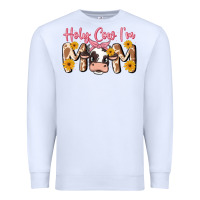Holy Cow I'm Mom Premium Sweatshirt | Teevron