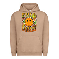 Pigment Burro fall vibes smiley face Urban Hoodie - BarkalooDesign