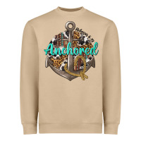 Mushroom anchored hebrews 6 19 Heavyweight Sweatshirt - texasbilliewilder