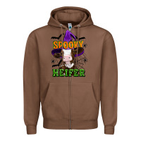 Chestnut Spooky heifer halloween Zipper Hoodie - Artiststas