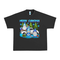 Pigment Black merry christmas gnomies Urban Heavy Tee - texasbilliewilder