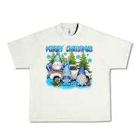 Pistachio merry christmas gnomies Urban Heavy Tee - texasbilliewilder