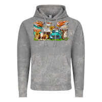 Cloud Rock farm truck coffee cups Vintage Hoodie - texasbilliewilder