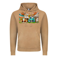 Vintage Camel farm truck coffee cups Vintage Hoodie - texasbilliewilder