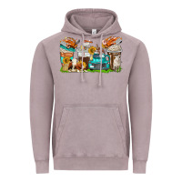 Vintage Zinc farm truck coffee cups Vintage Hoodie - texasbilliewilder