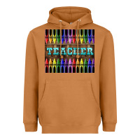 Meerkat Teacher Crayons Heavyweight Hoodie - LillyAllenDesigns