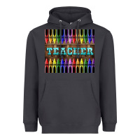 Smoke Teacher Crayons Heavyweight Hoodie - LillyAllenDesigns