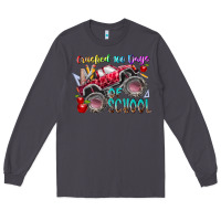 Smoke crushed 100 days of school Long Sleeve Tee - RacoonDesign