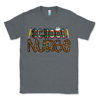 Charcoal Heather school nurse Classic Tee - CowhideDigitalArt