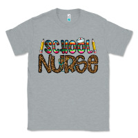 Heather Grey school nurse Classic Tee - CowhideDigitalArt