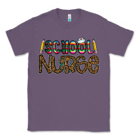 Lavender school nurse Classic Tee - CowhideDigitalArt
