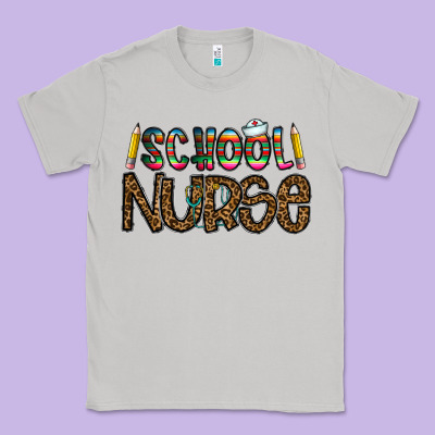 School Nurse Classic Tee Designed By Cowhidedigitalart