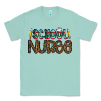 Seafoam school nurse Classic Tee - CowhideDigitalArt