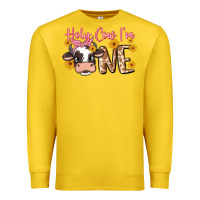 Lemon holy cow i'm one Premium Sweatshirt - MaliasSmallBusiness