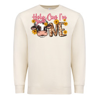 Sandshell holy cow i'm one Premium Sweatshirt - MaliasSmallBusiness