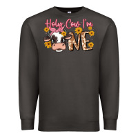 Smoke holy cow i'm one Premium Sweatshirt - MaliasSmallBusiness