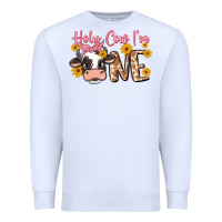 White holy cow i'm one Premium Sweatshirt - MaliasSmallBusiness