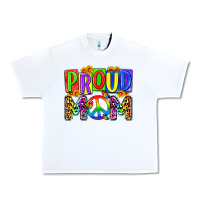 White proud mom lgbt Urban Heavy Tee - Zillion Design Studio