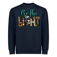 Navy be the light matthew 5 14 Heavyweight Sweatshirt - RanaPortraitStore
