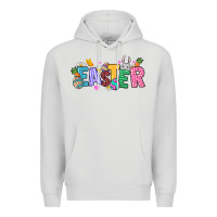 Dove Grey Easter Premium Hoodie - NancyCooperArtShop