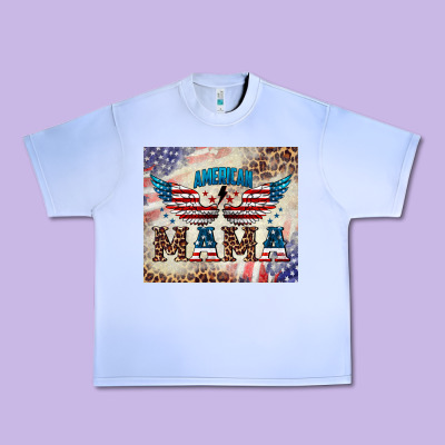 American Mama Urban Heavy Tee Designed By Barkaloodesign