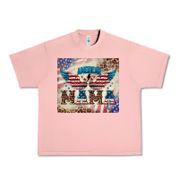 Salmon american mama Urban Heavy Tee - BarkalooDesign