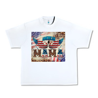 White american mama Urban Heavy Tee - BarkalooDesign