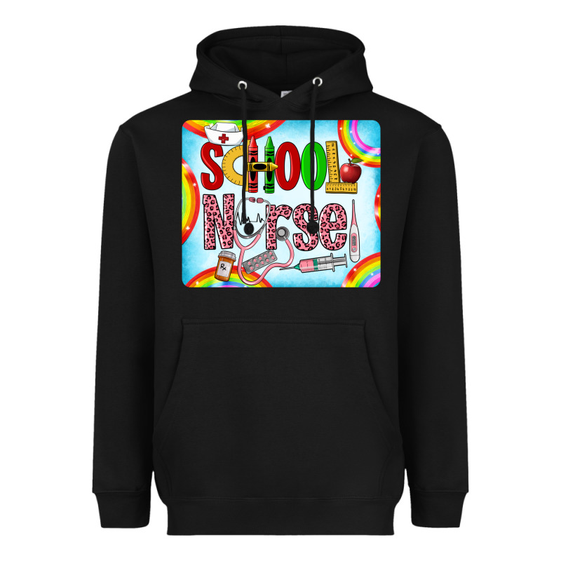 Western School Nurse Heavyweight Hoodie by LillyAllenDesigns | Teevron