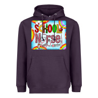 Plum Western School Nurse Heavyweight Hoodie - LillyAllenDesigns