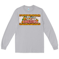 Moon Dust god bless america sunflower license plate Long Sleeve Tee - HRA Design Shop