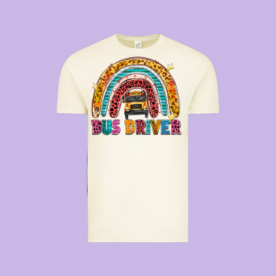 Bus Driver Vintage Tee Designed By Texasbilliewilder