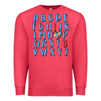 Cardinal alphabet autism awareness Premium Sweatshirt - MaliasSmallBusiness