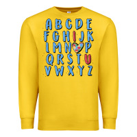 Lemon alphabet autism awareness Premium Sweatshirt - MaliasSmallBusiness