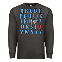 Smoke alphabet autism awareness Premium Sweatshirt - MaliasSmallBusiness