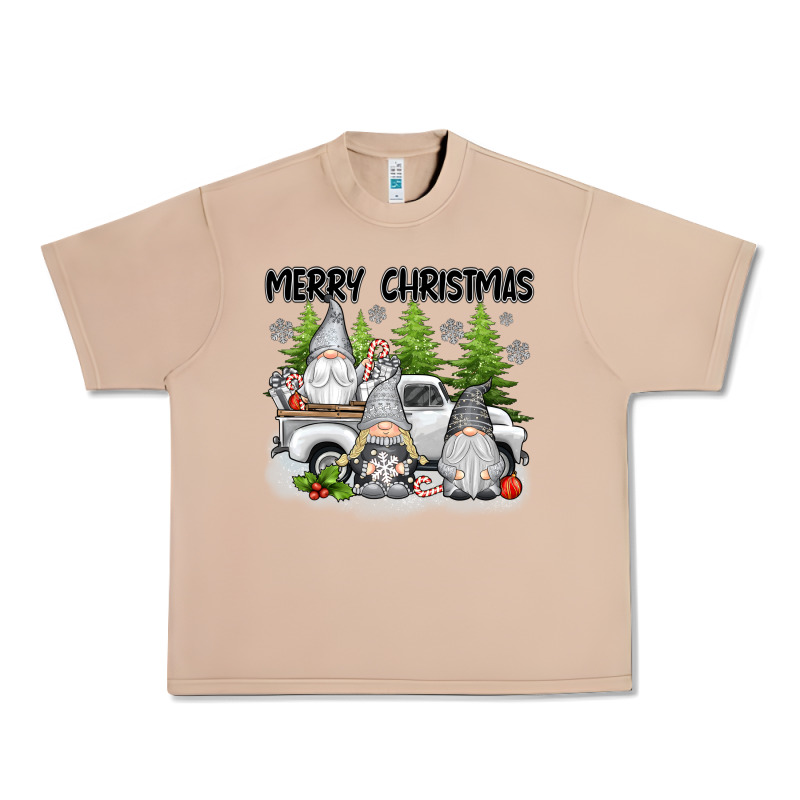 Merry Christmas Gnomies Urban Heavy Tee by texasbilliewilder | Teevron