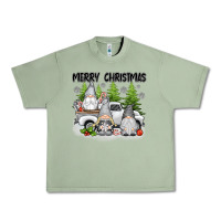 Oil Green merry christmas gnomies Urban Heavy Tee - texasbilliewilder