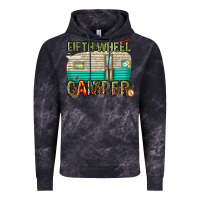 Cloud Black fifth wheel camper Vintage Hoodie - texasbilliewilder