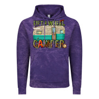 Cloud Purple fifth wheel camper Vintage Hoodie - texasbilliewilder