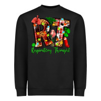 Black christmas respiratory therapist Heavyweight Sweatshirt - Zillion Design Studio