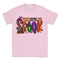 Bubblegum Pink too cute to spook Classic Tee - RacoonDesign