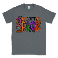 Charcoal Heather too cute to spook Classic Tee - RacoonDesign